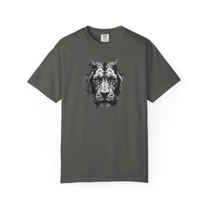 Lion Face T-Shirt, Majestic Graphic Tee, Unisex Shirt, Animal Lover Gift, Wildlife Apparel, Gift for Him, Gift for Her, Unique Gift