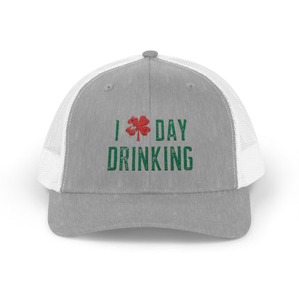 Day Drinking Snapback Trucker Cap - Fun Snapback Hat for Day Drinking Fans, Day Drinker Gift, Beer Lover Cap, Summer Party Hat, Beach