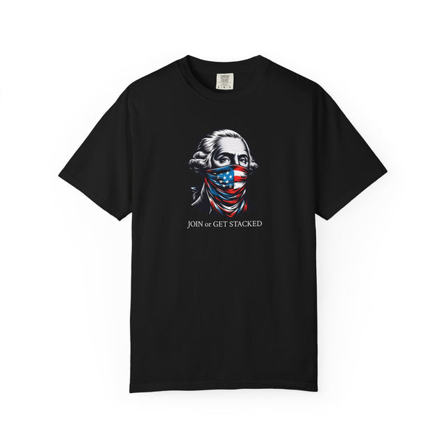Patriotic Tee, Join or Get Stacked, Red White Blue T-shirt, Unisex Shirt, America Pride, Patriotic Clothing, USA, Independence Day, Gift