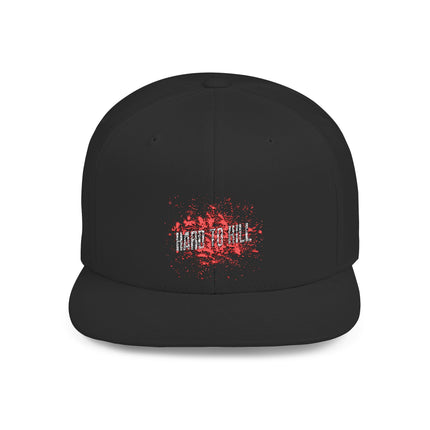 Hard to Kill Flat Bill Snapback Hat - Durable Snapback Cap for Men and Women, Cool Snapback Hat, Stylish Snapback Cap, Trendy Flat Bill Cap,