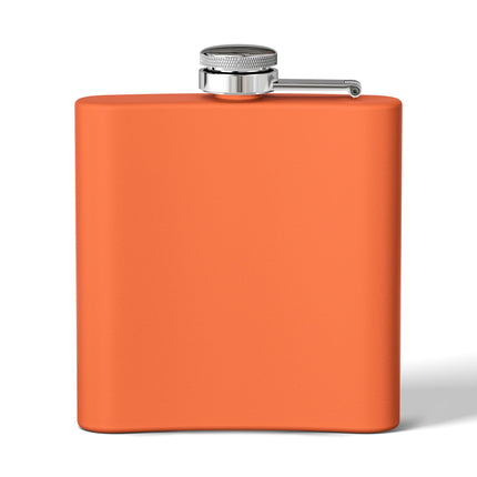 Stainless Steel Flask - I Love Whiskey with Shamrock Design for St. Patrick's Day, Gift for Whiskey Lovers, Custom Hip Flask, Party