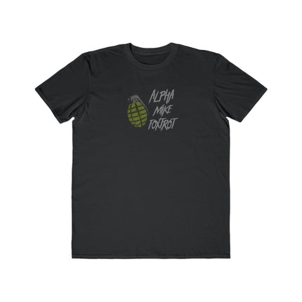 Men's Alpha Mike Foxtrot Military Tee, Military Graphic Tee, Alpha Mike Foxtrot Shirt, Military Alphabet Tee, Military Gift for Him