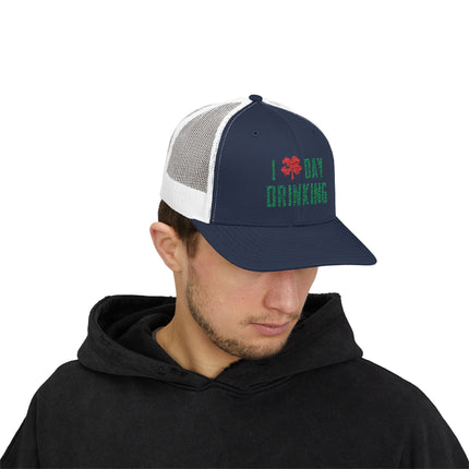 Day Drinking Snapback Trucker Cap - Fun Snapback Hat for Day Drinking Fans, Day Drinker Gift, Beer Lover Cap, Summer Party Hat, Beach