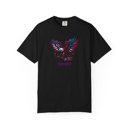 Merica Eagle Unisex T-shirt, American Patriot Tee, 4th of July Shirt, Independence Day Top, USA Flag Apparel, USA, Gift for Him