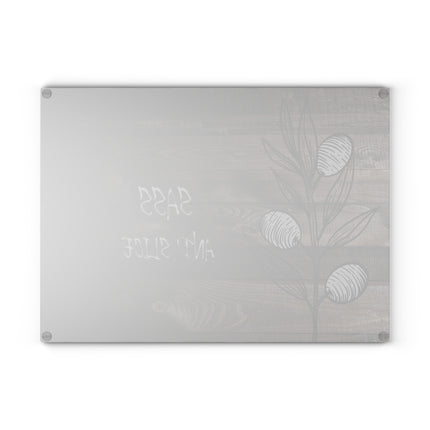 Sass and Slice glass Cutting Board