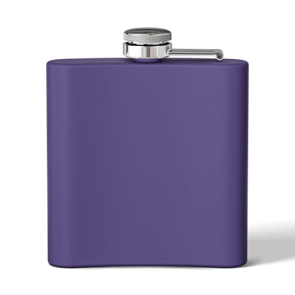 Stainless Steel Flask - I Love Whiskey with Shamrock Design for St. Patrick's Day, Gift for Whiskey Lovers, Custom Hip Flask, Party