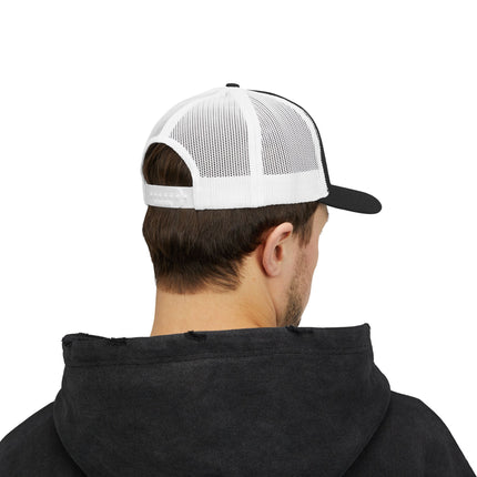 Bourbon Helps Snapback Trucker Hat - Whiskey Lover Gift, Distressed Baseball Cap, Vintage Style Dad Hat, Unisex Baseball Cap, Funny Alcohol