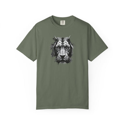 Lion Face T-Shirt, Majestic Graphic Tee, Unisex Shirt, Animal Lover Gift, Wildlife Apparel, Gift for Him, Gift for Her, Unique Gift