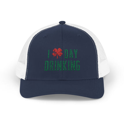 Day Drinking Snapback Trucker Cap - Fun Snapback Hat for Day Drinking Fans, Day Drinker Gift, Beer Lover Cap, Summer Party Hat, Beach