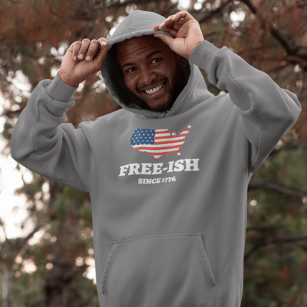 Patriotic Hoodie - Free-ish since 1776 - Unisex