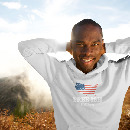 Patriotic Hoodie - Free-ish since 1776 - Unisex