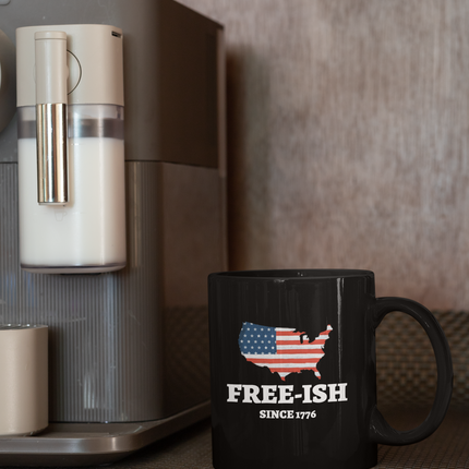 Patriotic Mug, Independence Day Gift, USA Pride Drinkware, American Flag Coffee Cup, 4th of July Kitchen Decor