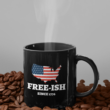 Patriotic Mug, Independence Day Gift, USA Pride Drinkware, American Flag Coffee Cup, 4th of July Kitchen Decor