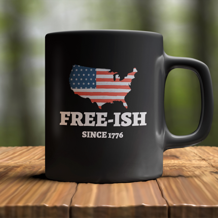 Patriotic Mug, Independence Day Gift, USA Pride Drinkware, American Flag Coffee Cup, 4th of July Kitchen Decor