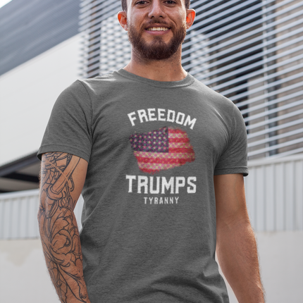 Freedom Trumps Tyranny, Graphic Tee, American Freedom Apparel