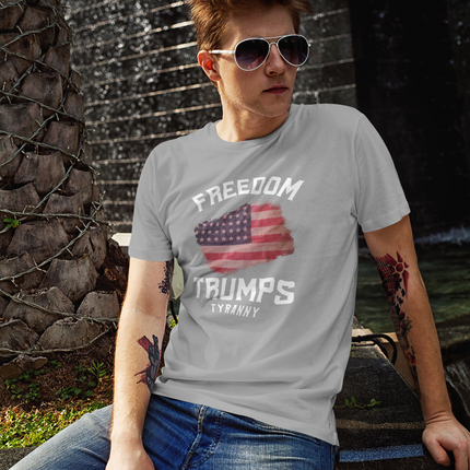 Freedom Trumps Tyranny, Graphic Tee, American Freedom Apparel