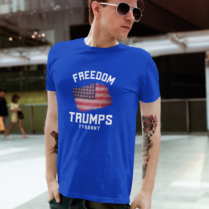 Freedom Trumps Tyranny, Graphic Tee, American Freedom Apparel