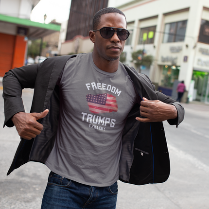 Freedom Trumps Tyranny, Graphic Tee, American Freedom Apparel