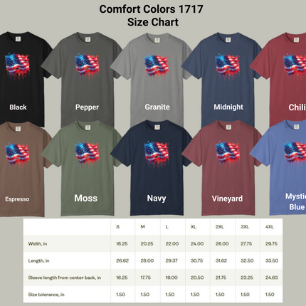 American Flag Graffiti Tee - Unisex T-shirt, Patriotic USA Shirt, Red White Blue Tee, Independence Day Top, Fourth of July Apparel