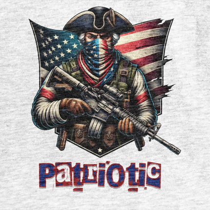 Patriotic minuteman T-shirt, 4th of July Tee, Independence Day Top, Red White Blue Graphic Tee, Memorial Day, Gift for Him