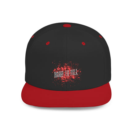 Hard to Kill Flat Bill Snapback Hat - Durable Snapback Cap for Men and Women, Cool Snapback Hat, Stylish Snapback Cap, Trendy Flat Bill Cap,