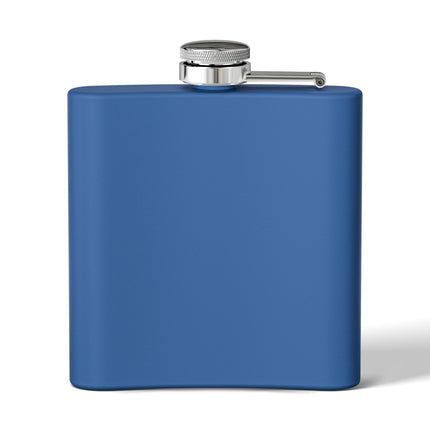 Stainless Steel Flask - I Love Whiskey with Shamrock Design for St. Patrick's Day, Gift for Whiskey Lovers, Custom Hip Flask, Party