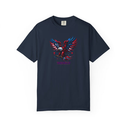 Merica Eagle Unisex T-shirt, American Patriot Tee, 4th of July Shirt, Independence Day Top, USA Flag Apparel, USA, Gift for Him