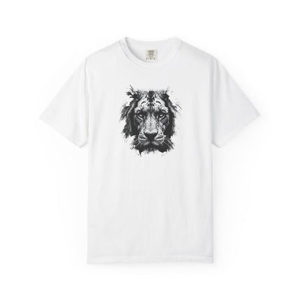 Lion Face T-Shirt, Majestic Graphic Tee, Unisex Shirt, Animal Lover Gift, Wildlife Apparel, Gift for Him, Gift for Her, Unique Gift