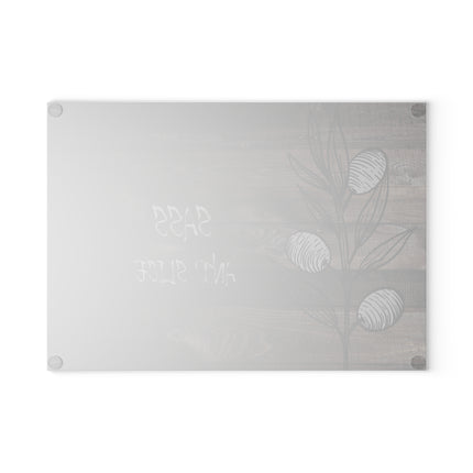 Sass and Slice glass Cutting Board