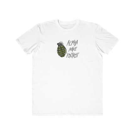 Men's Alpha Mike Foxtrot Military Tee, Military Graphic Tee, Alpha Mike Foxtrot Shirt, Military Alphabet Tee, Military Gift for Him
