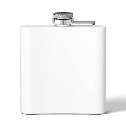 Stainless Steel Flask - I Love Whiskey with Shamrock Design for St. Patrick's Day, Gift for Whiskey Lovers, Custom Hip Flask, Party