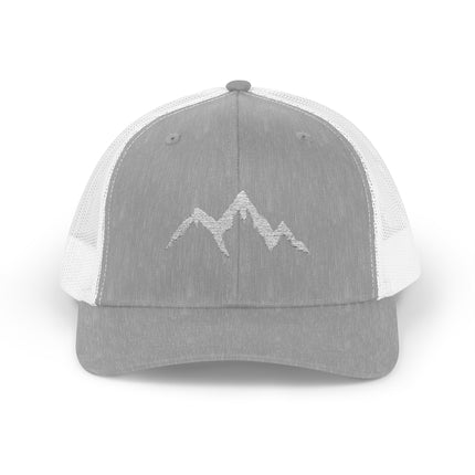 Mountain Hiker Snapback Trucker Cap - Adventure Hat for Outdoors Enthusiasts, Men's Baseball Cap, Outdoor Explorer Gift, Mountain Climbing