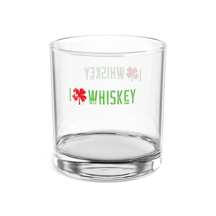 Funny Whiskey Rocks Glass, 10oz - Perfect for St. Patrick's Day, Gift for Dad, Unique Barware, Party Drinks, Home Bar Decorations